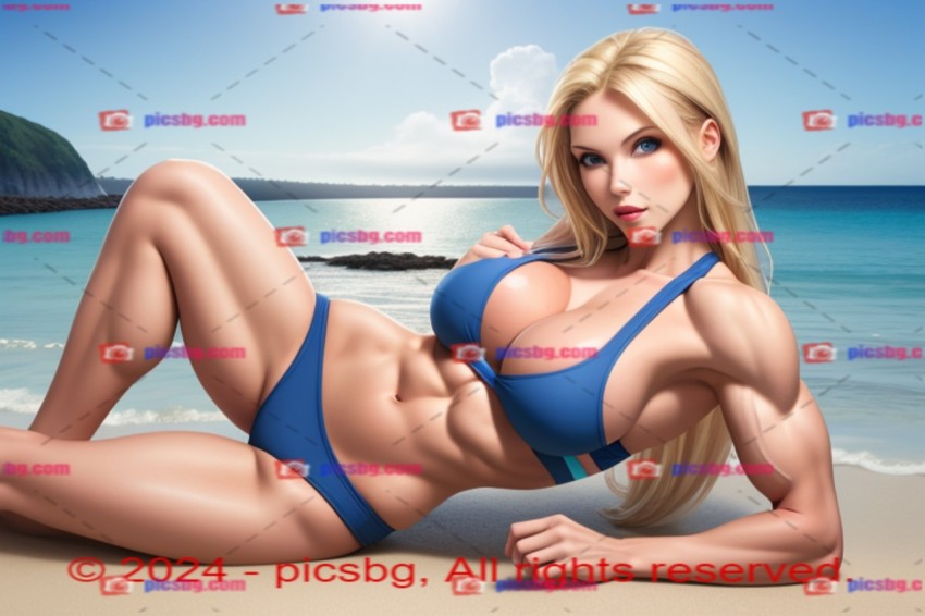 Amazing stunning 3D fitness girl models Best stunning 3D fitness girls 4!