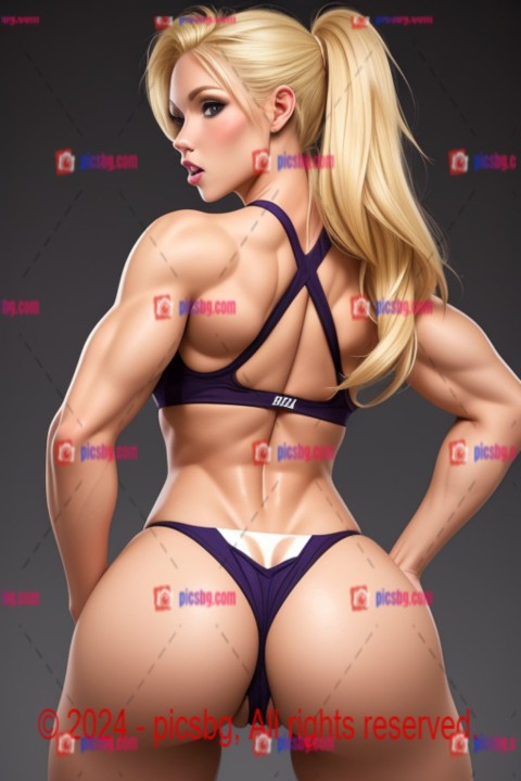 Amazing stunning 3D fitness girl models Best stunning 3D fitness girls 17!