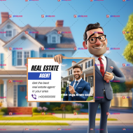 New amazing 3D mockups for real estate Best real estate 3D mockups 1!